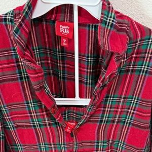 Old Navy Red Plaid Pajama Set